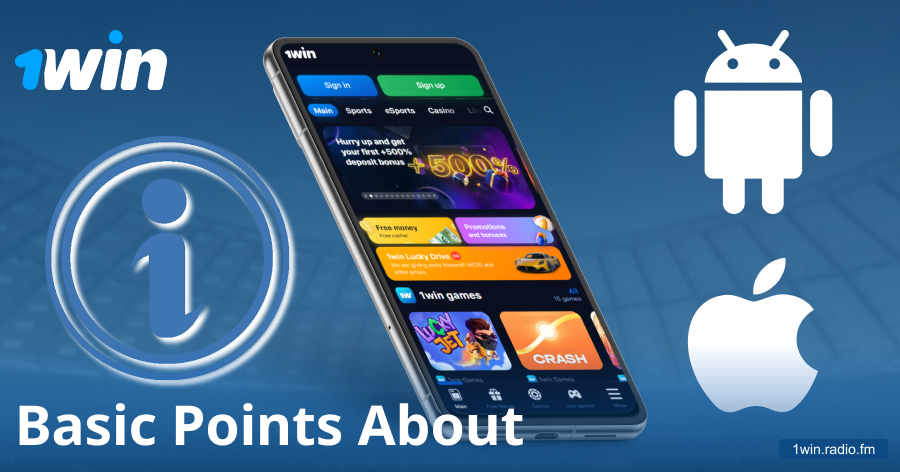 Key facts about the 1win application