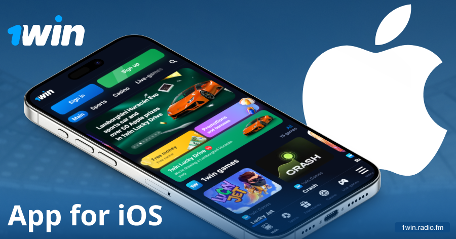 iOS version of the 1win application