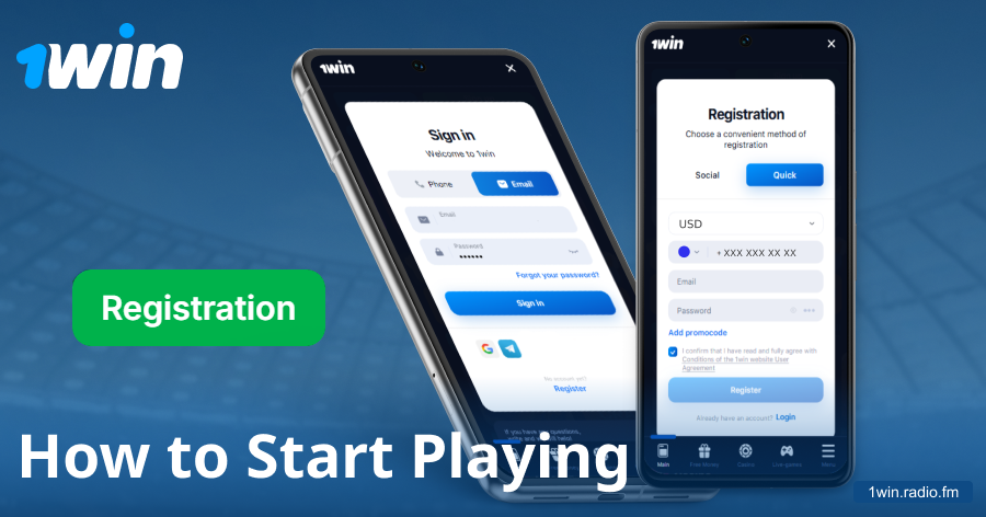 Launching games through the 1win mobile app