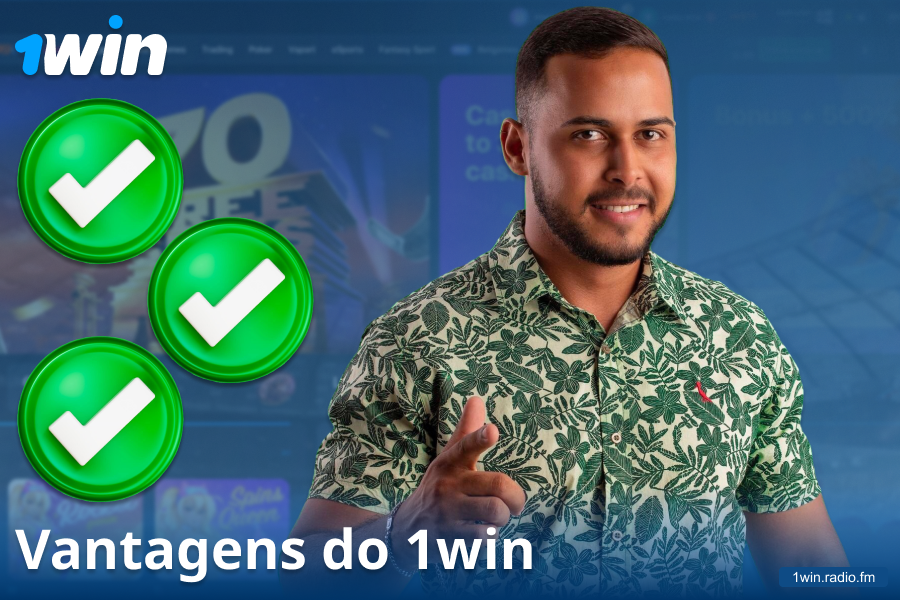 Vantagens do cassino 1Win BR