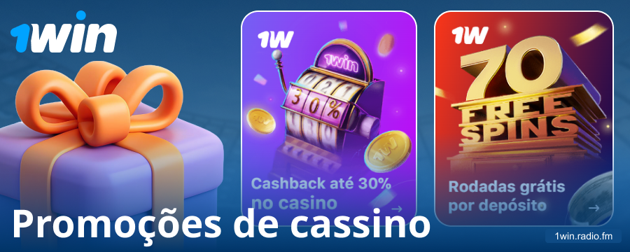 Bônus de cassino para jogadores do 1Win Brasil
