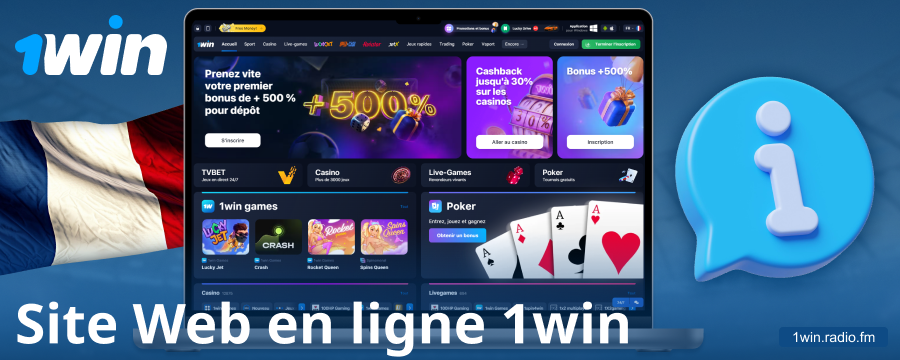 Informations sur le casino 1Win France