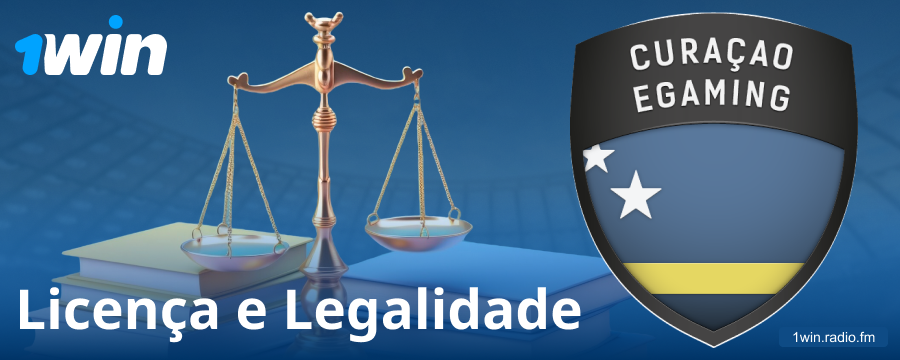 Status legal da casa de apostas 1Win BR