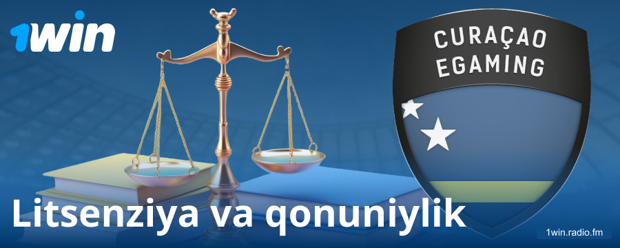 1Win UZ bukmekerining huquqiy maqomi