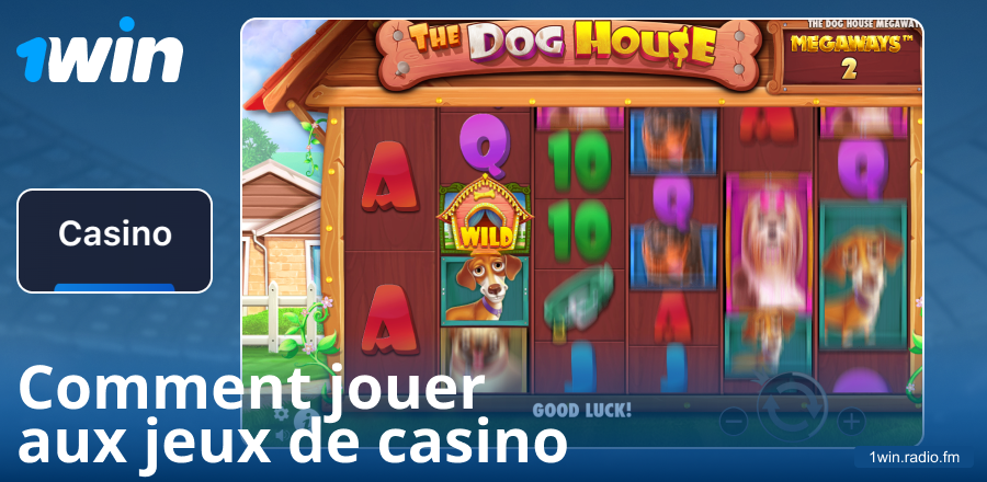 Guide pour jouer au casino 1Win FR