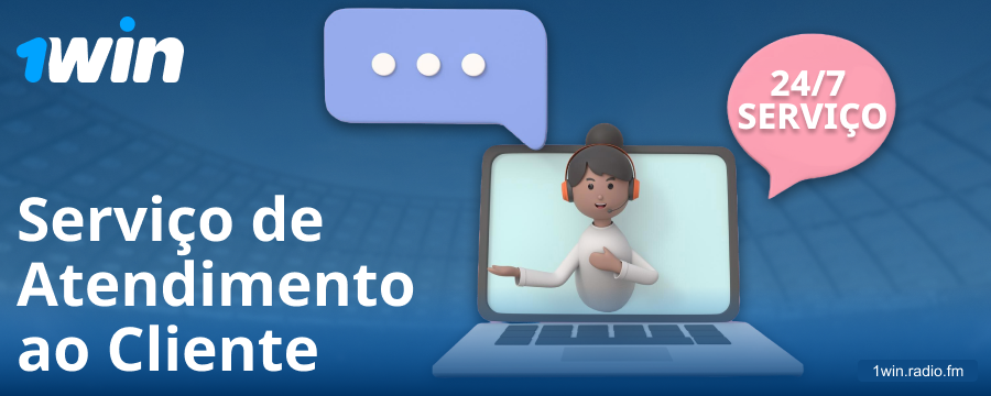 Contatos de suporte para apostadores do 1Win BR