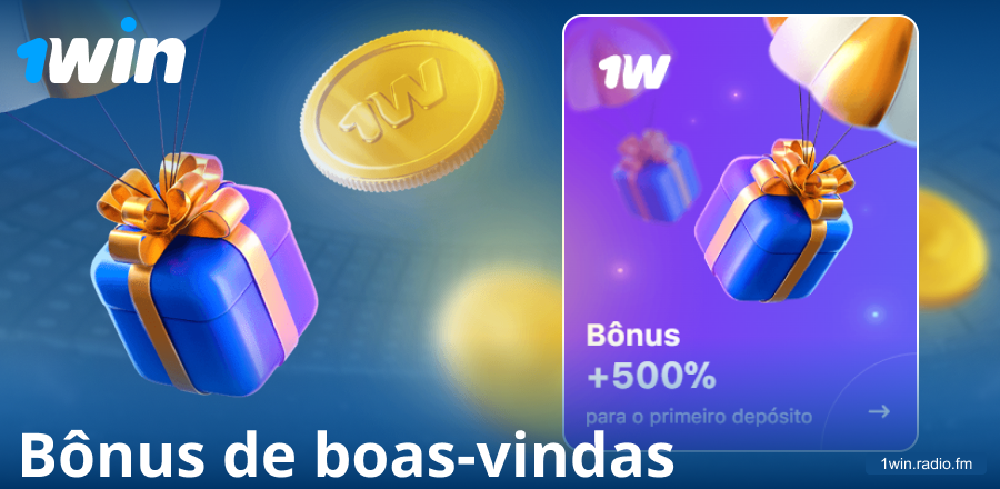 Bônus de primeiro depósito no 1Win Brasil
