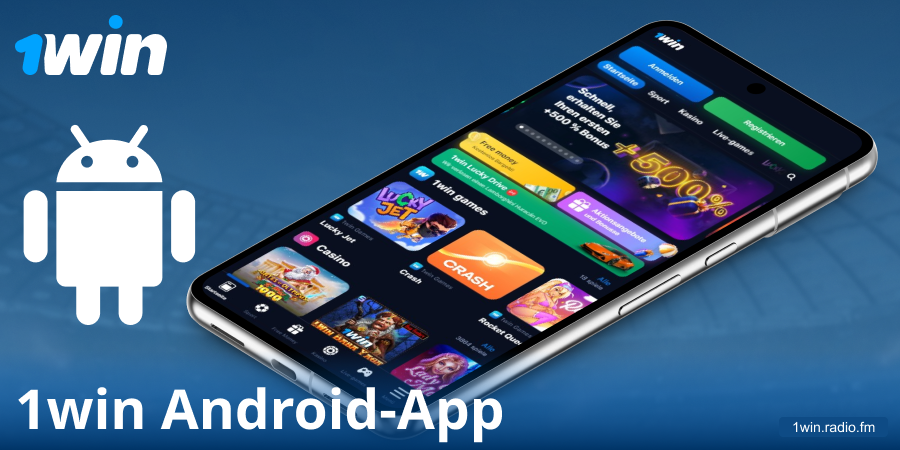 Die 1Win DE-App für Android herunterladen