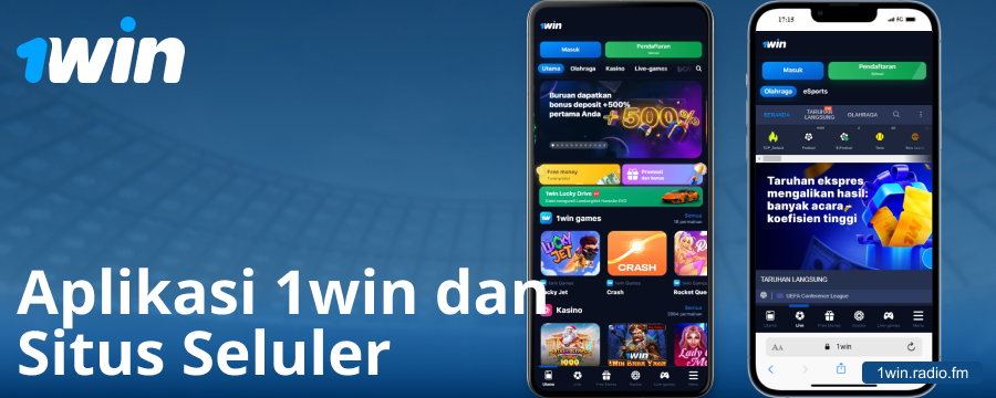 Aplikasi Seluler untuk Pemain Indonesia di 1Win