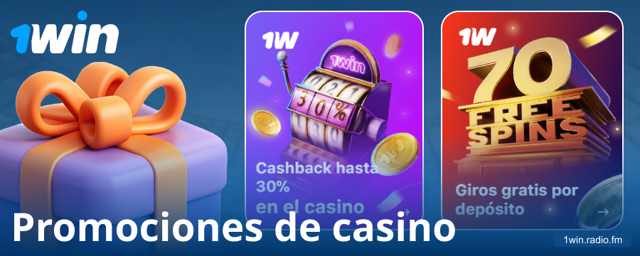 Bonos de casino para jugadores de 1Win España