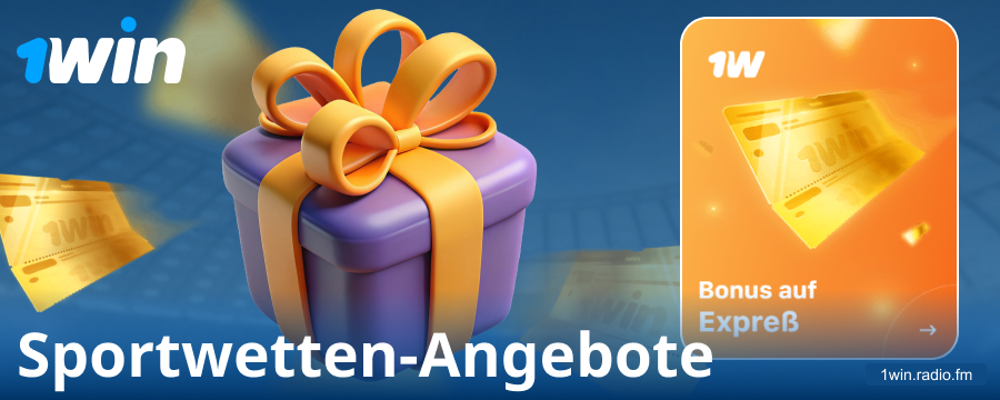 Sportwetten-Boni für deutsche Wettende bei 1Win