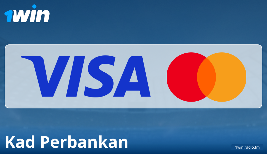 Ciri pembayaran melalui kad bank di 1Win