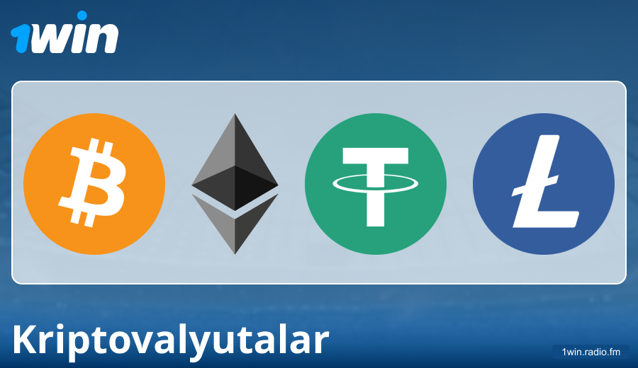 1Win AZ-da Cryptocurrencies vasitəsilə ödəniş xüsusiyyətləri