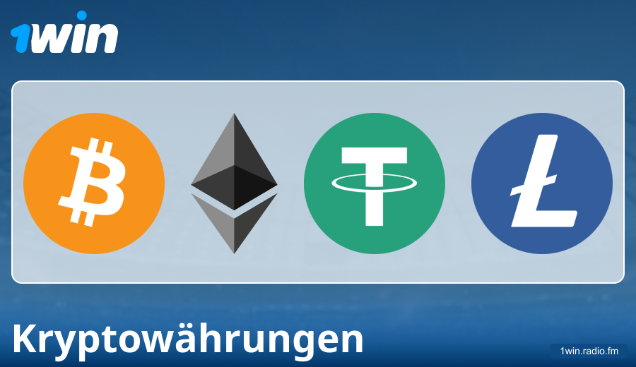 Besonderheiten von Zahlungen über Kryptowährungen bei 1Win DE