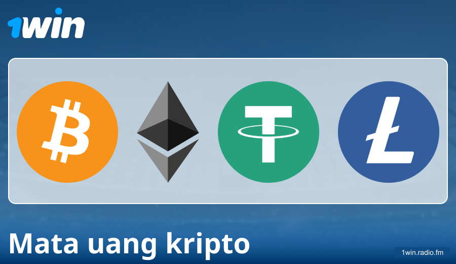 Fitur Pembayaran melalui Cryptocurrency di 1Win ID