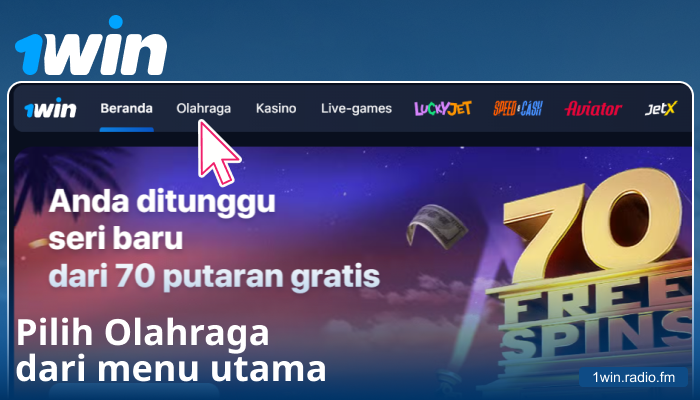 Pilih Kategori Olahraga di 1Win ID
