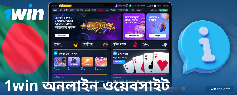 1Win বাংলাদেশ ক্যাসিনোর তথ্য