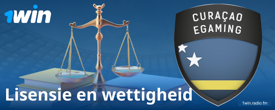 Regstatus van die 1Win bookmaker
