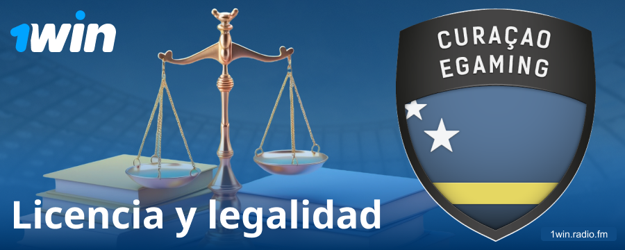 Estatus legal del corredor de apuestas 1Win ES