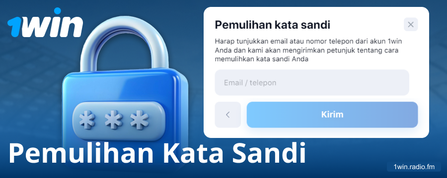 Ubah Kata Sandi di Situs 1Win ID