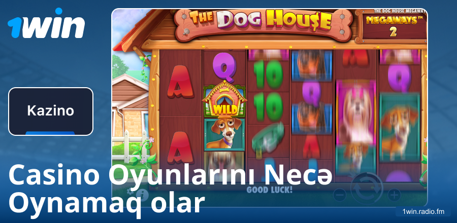 1Win AZ kazinosunda oyun təlimatı