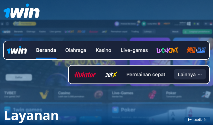 Fungsionalitas Situs 1Win Indonesia