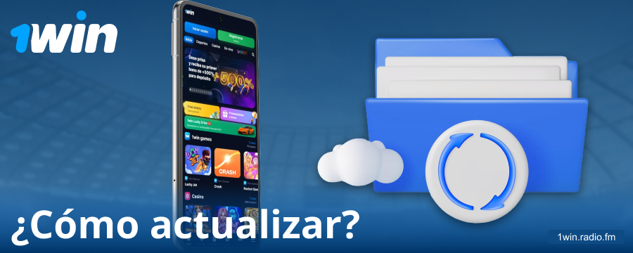 Nueva versión de la aplicación 1Win España