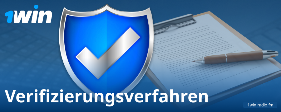 Profilverifizierung im 1Win-Casino für Deutsche