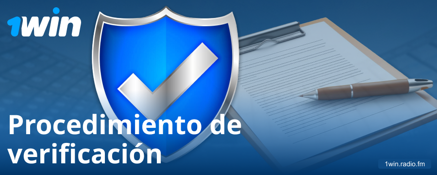 Verificación de perfil en el casino 1Win para españoles