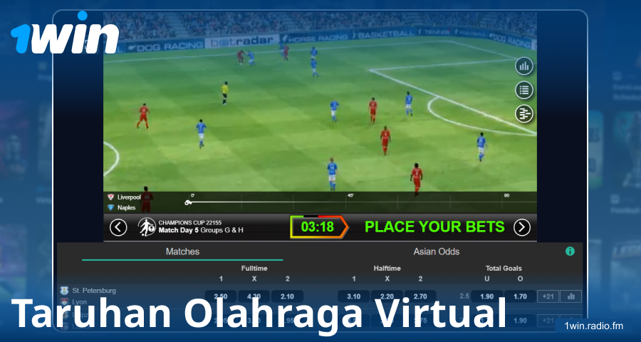 Mainkan Olahraga Virtual untuk Pemain Indonesia di 1Win