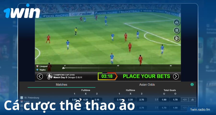 Chơi thể thao ảo cho người Việt tại 1Win