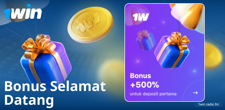 Bonus deposit pertama di 1Win