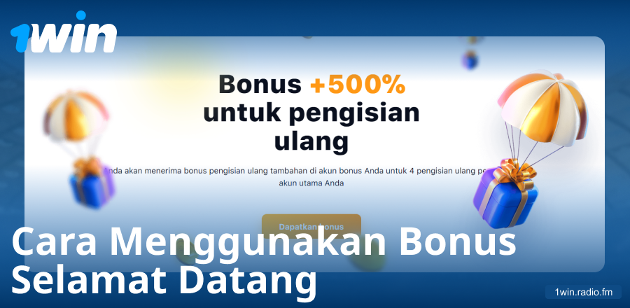 Panduan Bonus Selamat Datang di 1Win ID