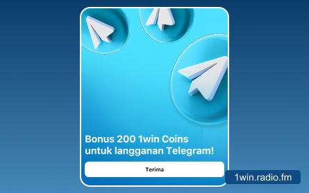 Langgan Telegram untuk kasino 1Win